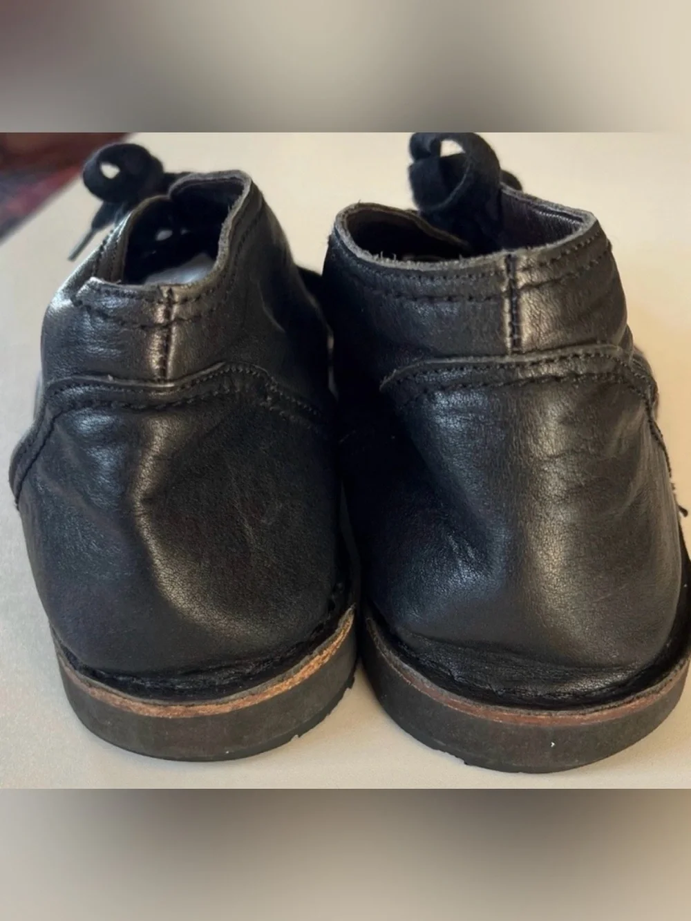 John Varvatos Star Hipster Chukka Black Leather Boots 10.5